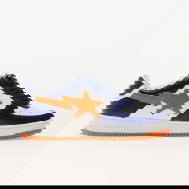 Sneakers og sko BAPE A Bathing Ape Men's BAPE Sta Leather Sneakers in Blue, Size UK 10 | END. Clothing Mørkeblå | 001FWK301303M-BLU, 2