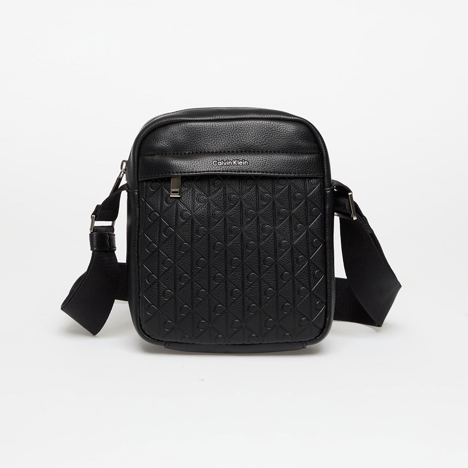Skuldertaske CALVIN KLEIN Calvin Klein Emblem Aop Emboss Crossover Bag Sort | LV04D3204G UB1, 0