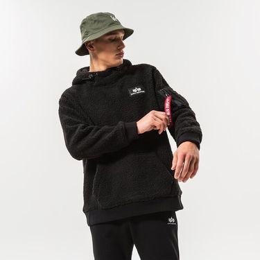 Sweatshirt Alpha Industries Teddy Sort | 118330-03, 0