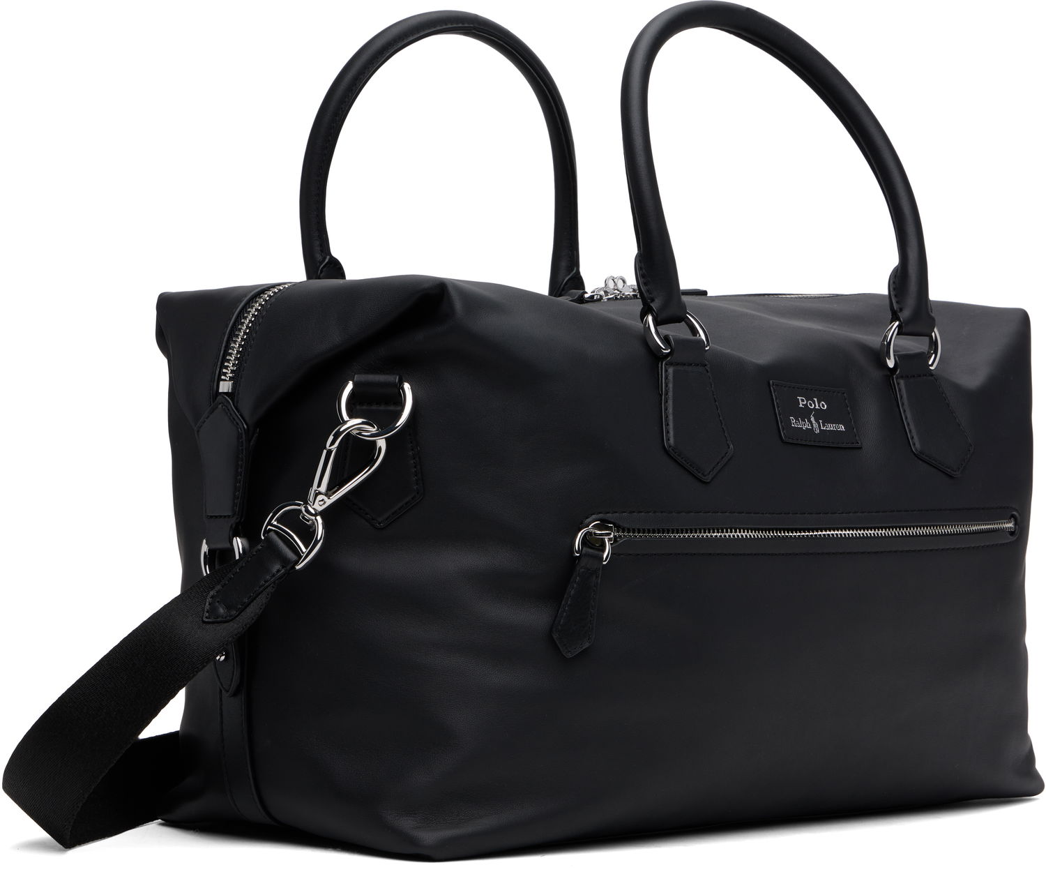 Rejsetaske Polo by Ralph Lauren Ralph Lauren Smooth Leather Large Duffle Bag Sort | 405962455001, 1