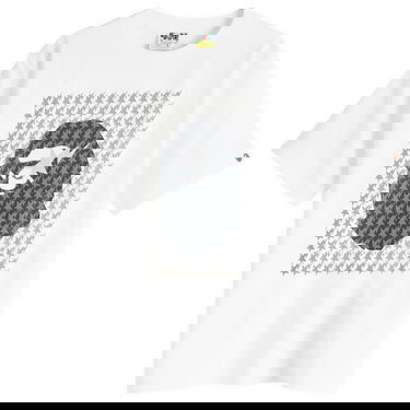 T-shirt BAPE Houndstooth Ape Head Graphic T-Shirt Hvid | 001TEK801035M-WH2, 1