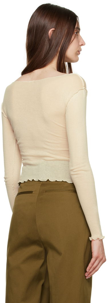 T-shirt Baserange Tabbys Star Long Sleeve T-shirt Beige | TOTA-CG-000, 2