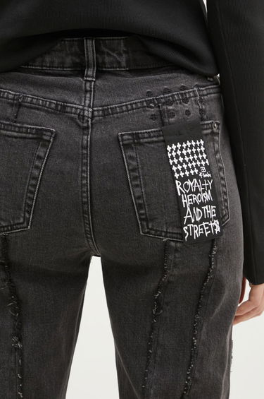 Jeans Ksubi KSUBI Soho Haunt High-Waisted Flare Jeans Sort | WPS25DJ003, 4
