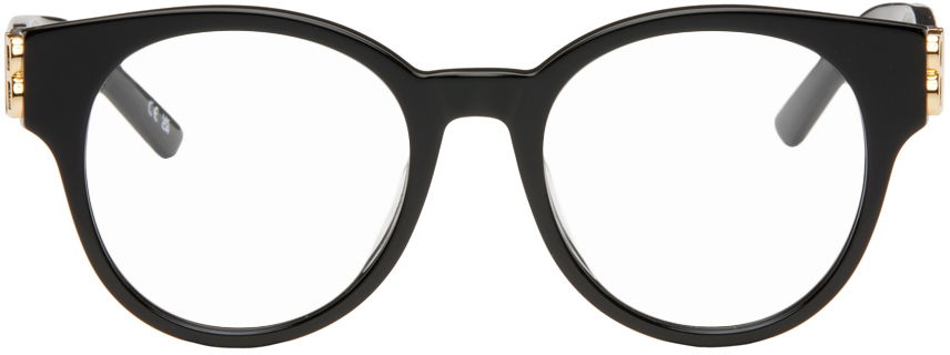 Solbriller Balenciaga Round Glasses Sort | BB0173O, 0