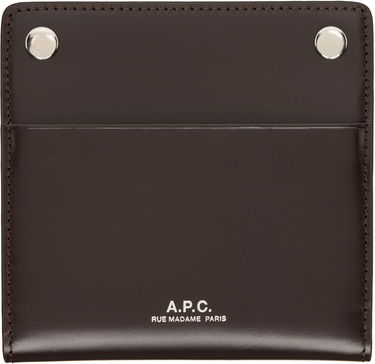 Tegnebog A.P.C. A.P.C. André Bifold Card Holder Brun | PXBMW-H63633, 0
