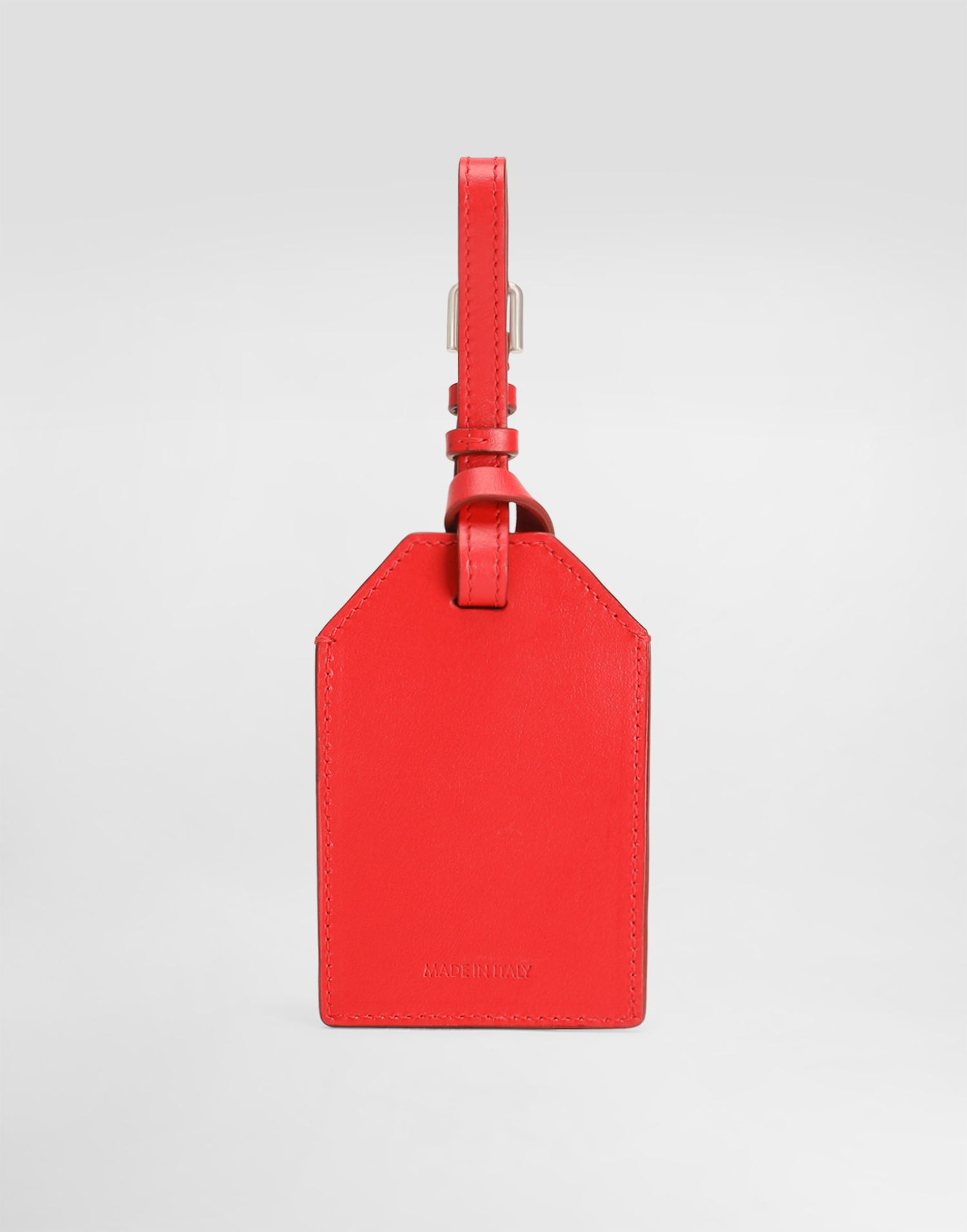 Nøgleringe Dolce & Gabbana Dolce & Gabbana Calfskin Luggage Tag with Lock Rød | BP3417AV89387124, 1