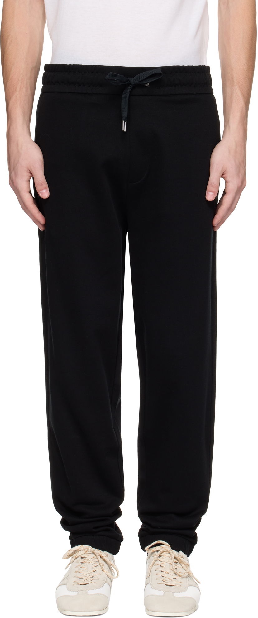Joggingbukser BOSS BOSS Drawstring Sweatpants Sort | 50544109
