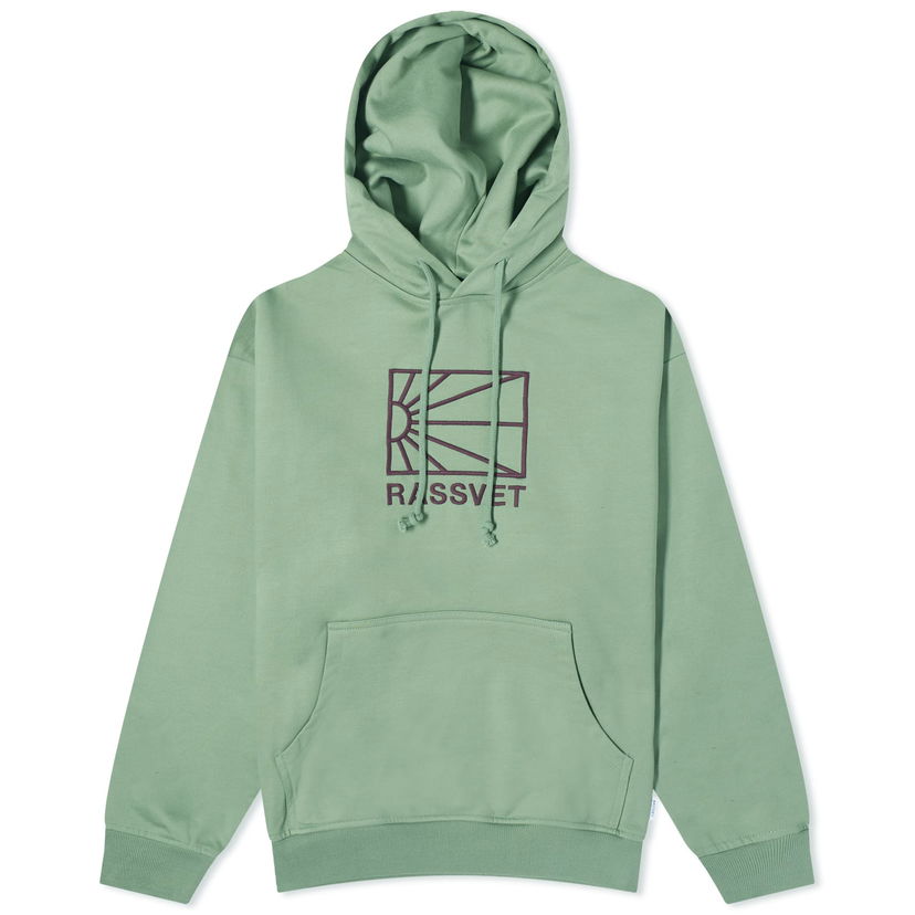 Sweatshirt PACCBET Washed Logo Grøn | PACC14T024-KHK