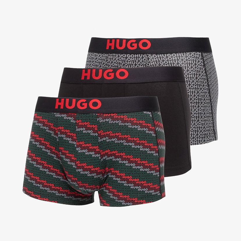 Boksere BOSS Hugo B-Trunk Gift 3-Pack Multicolor Flerfarvet | 50549140-960