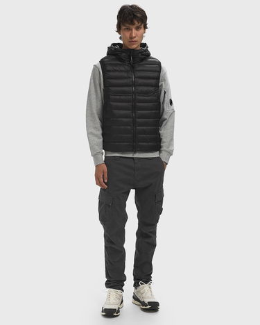 Vest C.P. Company Goggle Lens Hooded Down Vest Sort | 19CMVE032A110416A-999, 1