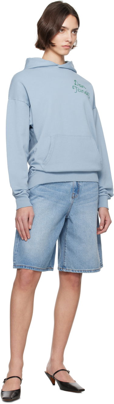 Sweatshirt RE/DONE Re/Done Modern 'Dan Tanas House' Hoodie Blå | 488-08UGHD006, 3