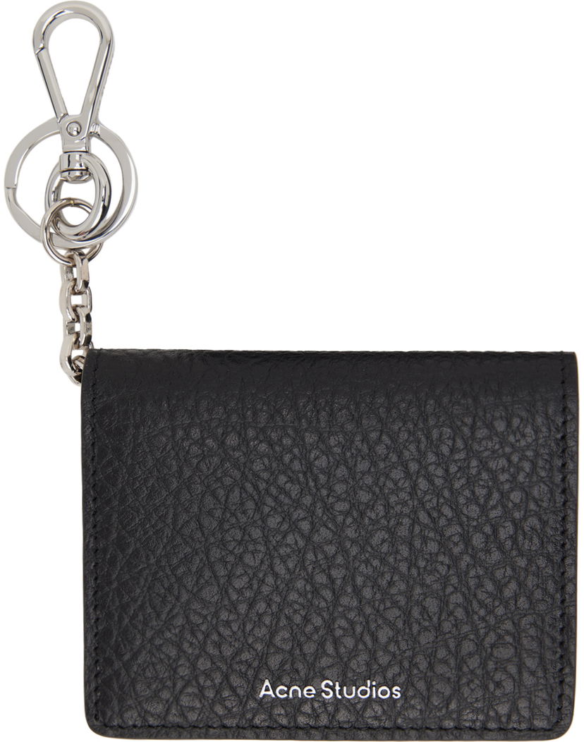 Tegnebog Acne Studios Folded Leather Wallet Sort | CG0246-