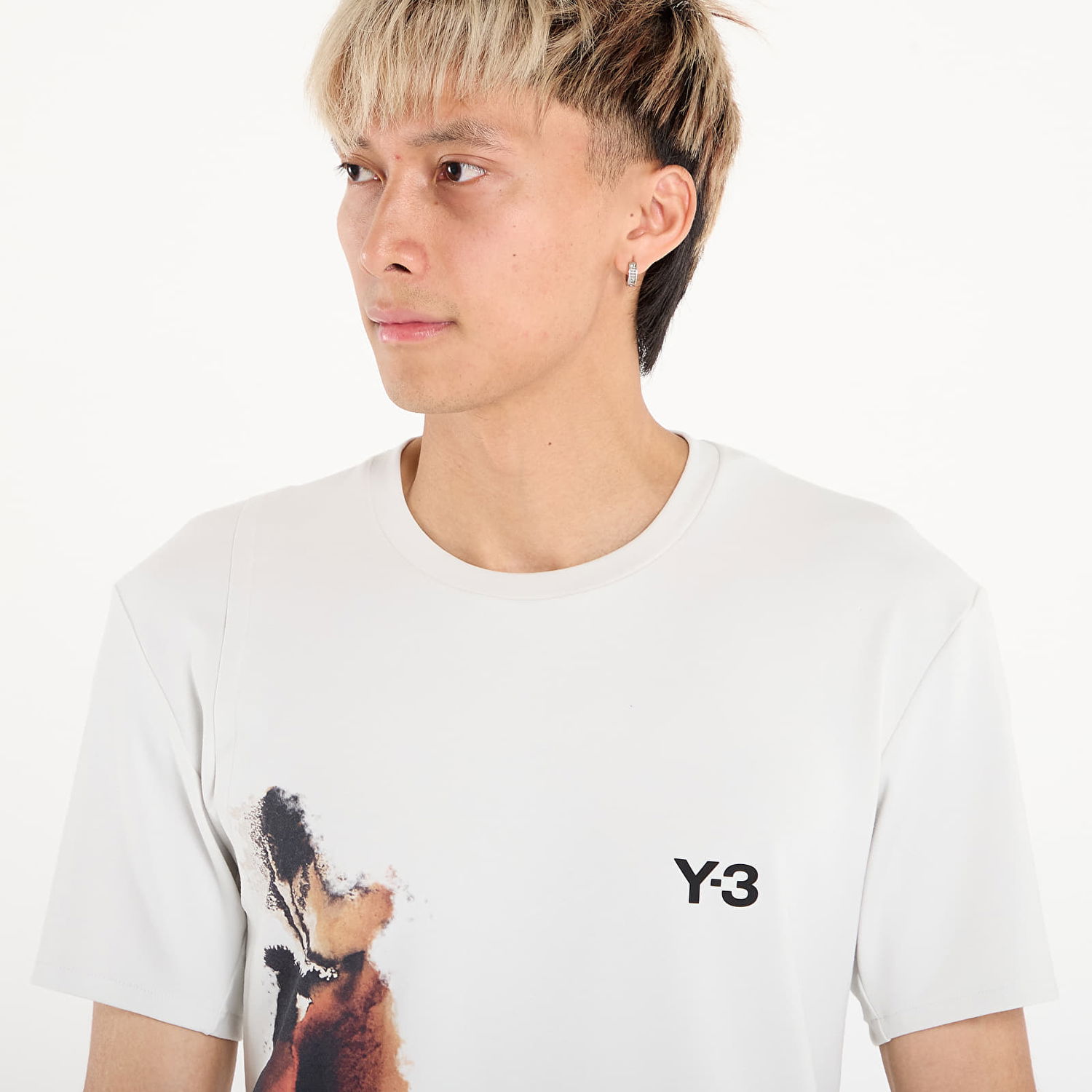 T-shirt Y-3 Y-3 Flft Graphic T-Shirt Hvid | JN2990, 1