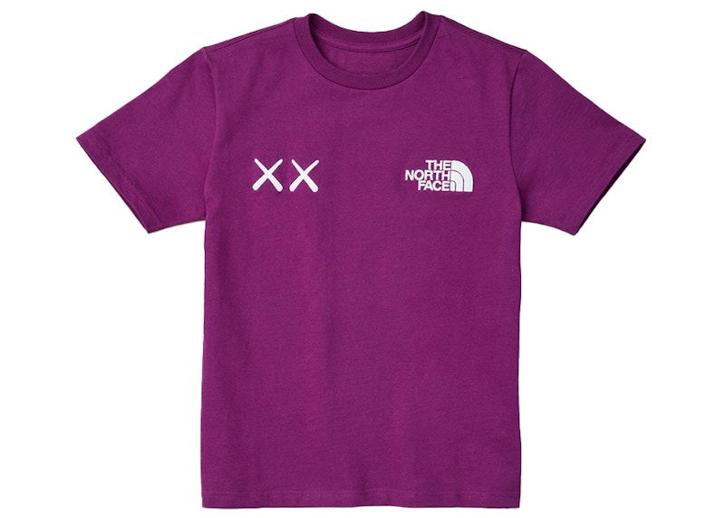 T-shirt KAWS KAWS x The North Face Youth T-Shirt Blå | NF0A7WLO, 1