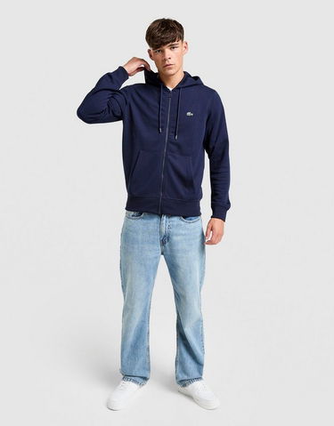 Sweatshirt Lacoste Urban Full-Zip Hoodie Mørkeblå | SH5545166, 1