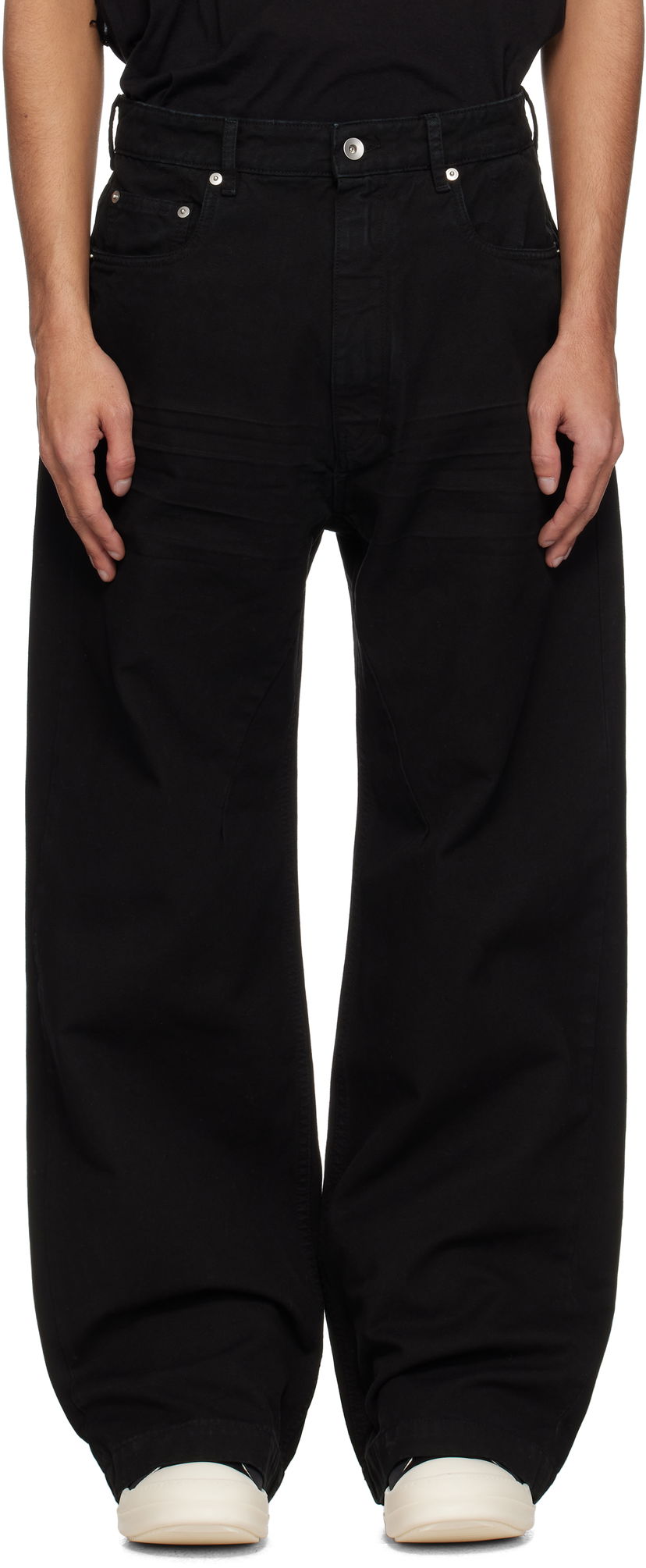 Jeans Rick Owens Rick Owens DRKSHDW Hollywood Geth Jeans Sort | DU01E3351 CVS