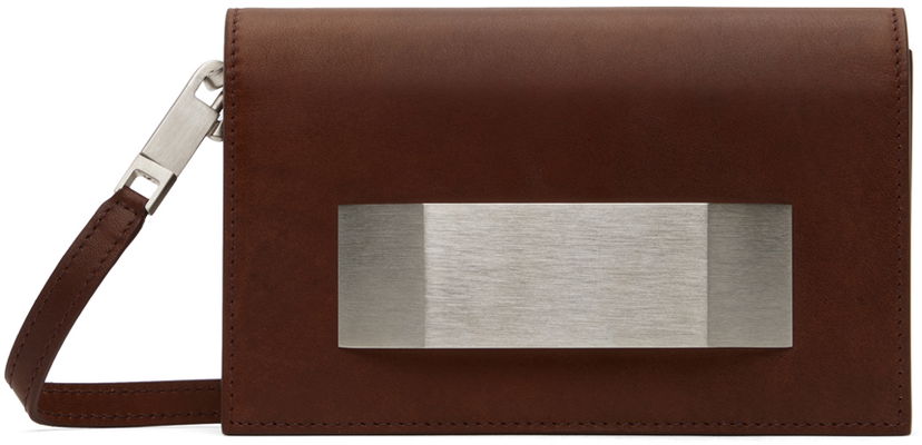 Skuldertaske Rick Owens Rick Owens Porterville Griffin Bag Brun | RA02D0522 LGE