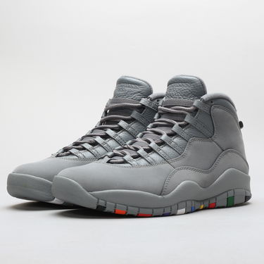 Sneakers og sko Jordan Air Jordan 10 Retro ''Cool Grey'' 2018 Grå | 310805-022, 1