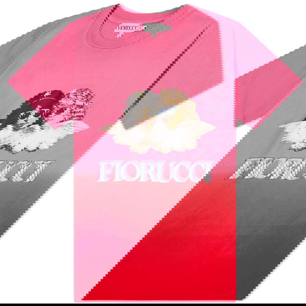 T-shirt Fiorucci Ombre Angels Tee Flerfarvet | W13TSUN1CML, 0