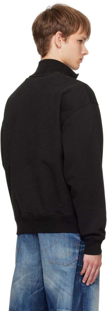 Sweatshirt KENZO Kenzo Paris 'Boke Flower 2.0' Embroidered Quarter-Zip Sweatshirt Sort | FF55SW2414MC, 2