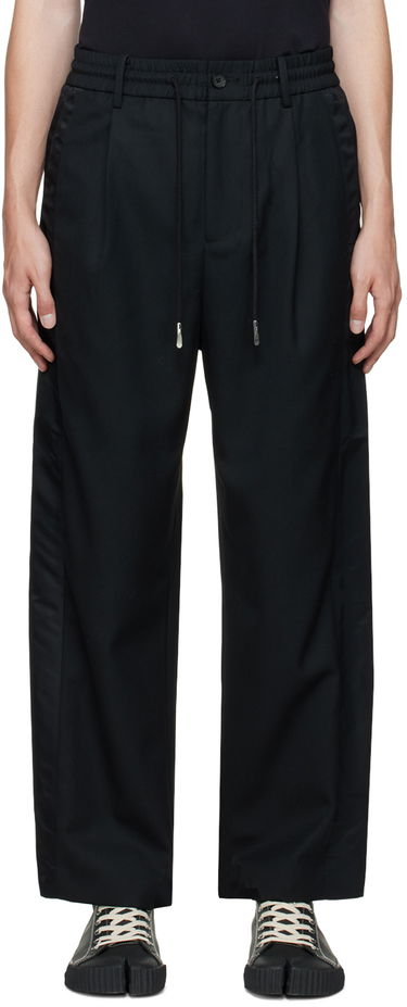 Bukser Feng Chen Wang Feng Chen Wang Paneled Trousers Sort | FMF14TR02, 0