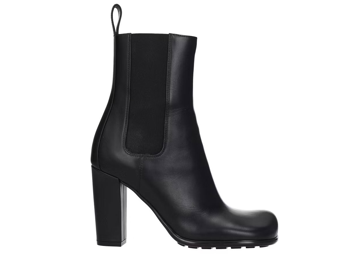 Sneakers og sko Bottega Veneta Leather Chelsea Boots With Moulded Toe Sort | 677271V1AY01000, 0
