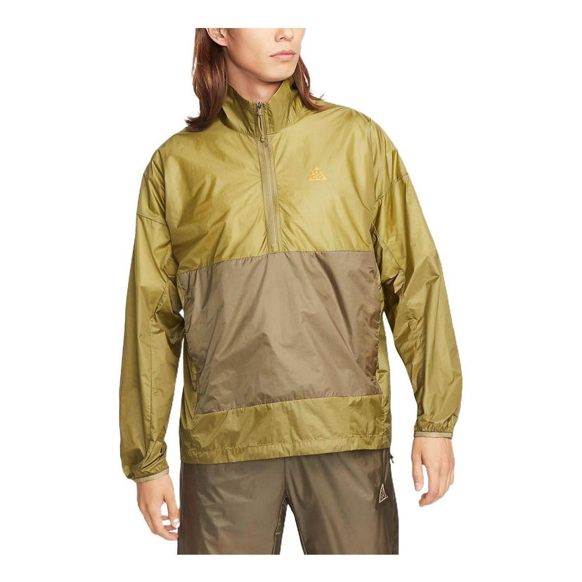 Vindjakke Nike ACG ACG Cinder Cone Half-Zip Jacket Grøn | DN3954-378