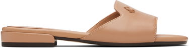 Sneakers og sko Jimmy Choo Jimmy Choo Dina Flat Sandals Beige | DINA FLAT, 0