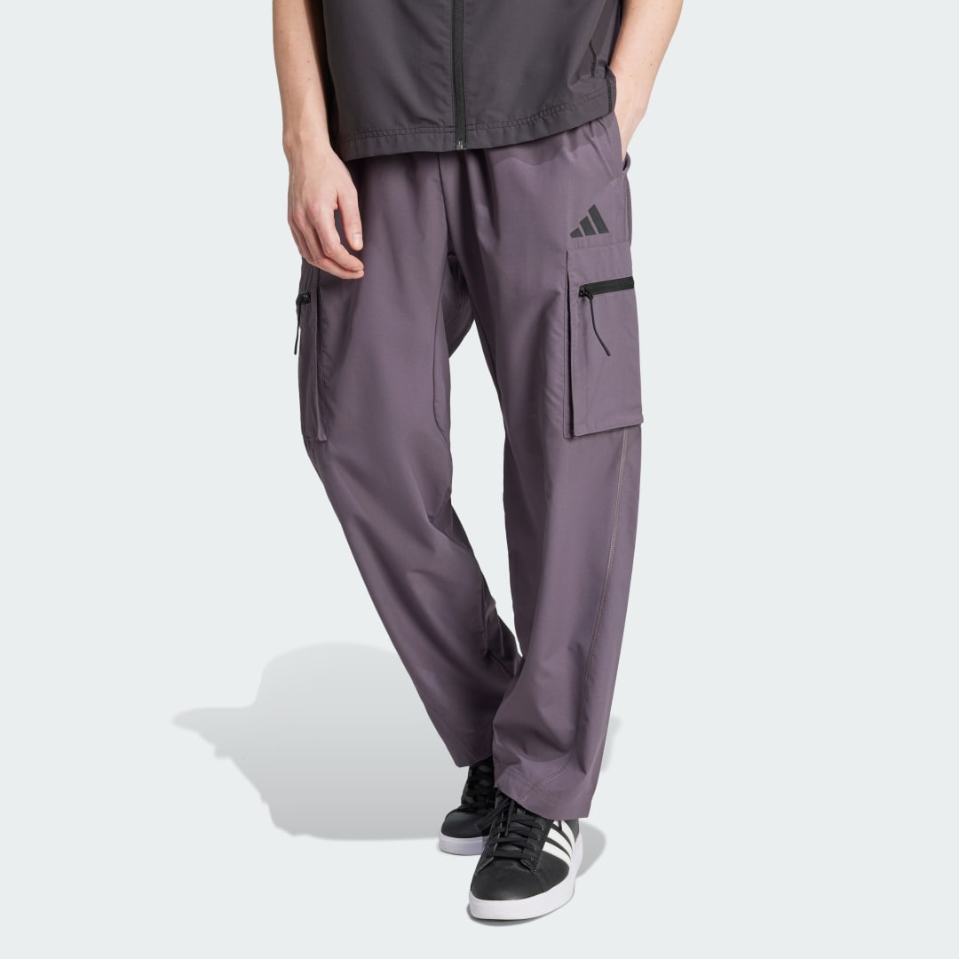 Cargo bukser adidas Performance City Escape Lightweight Cargo Pants Lilla | JF3313, 0