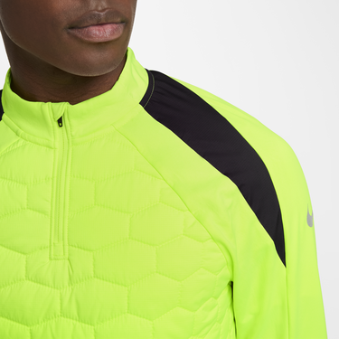 Sweatshirt Nike Training Sweatshirt Therma-FIT Gul | FZ0566-702, 1