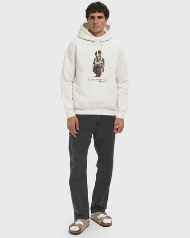 Sweatshirt Polo by Ralph Lauren Polo Bear by Ralph Lauren Hoodie Hvid | 710980306001, 2