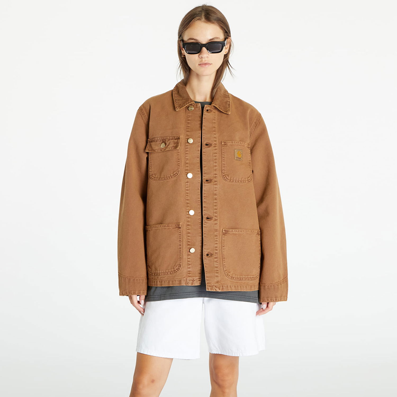 Jakke Carhartt WIP Michigan Coat Tamarind Faded Summer Blå | I026480_1EF_FH, 1