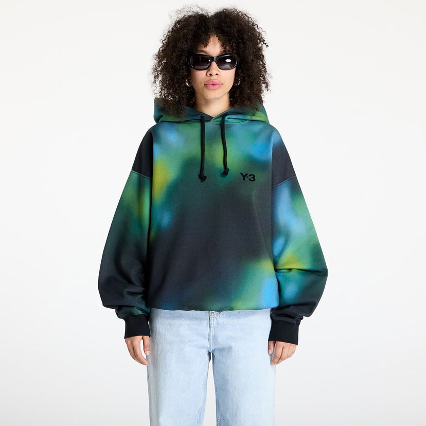 Sweatshirt Y-3 Y-3 AOP Terry Hoodie Flerfarvet | JL8306