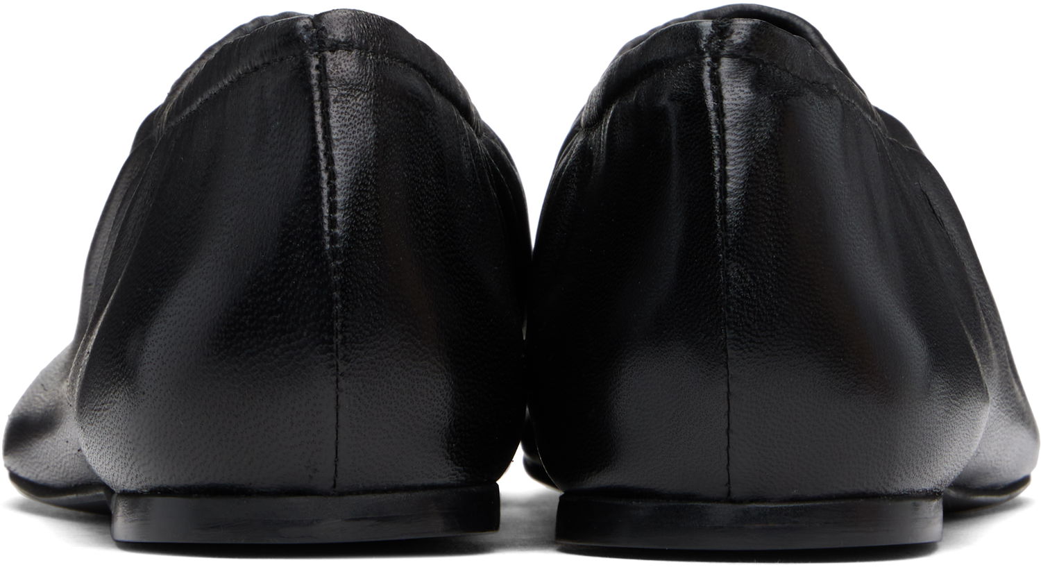 Sneakers og sko A.P.C. A.P.C. Swan Slip-On Ballerina Flats Sort | PXCAZ-F53302, 1