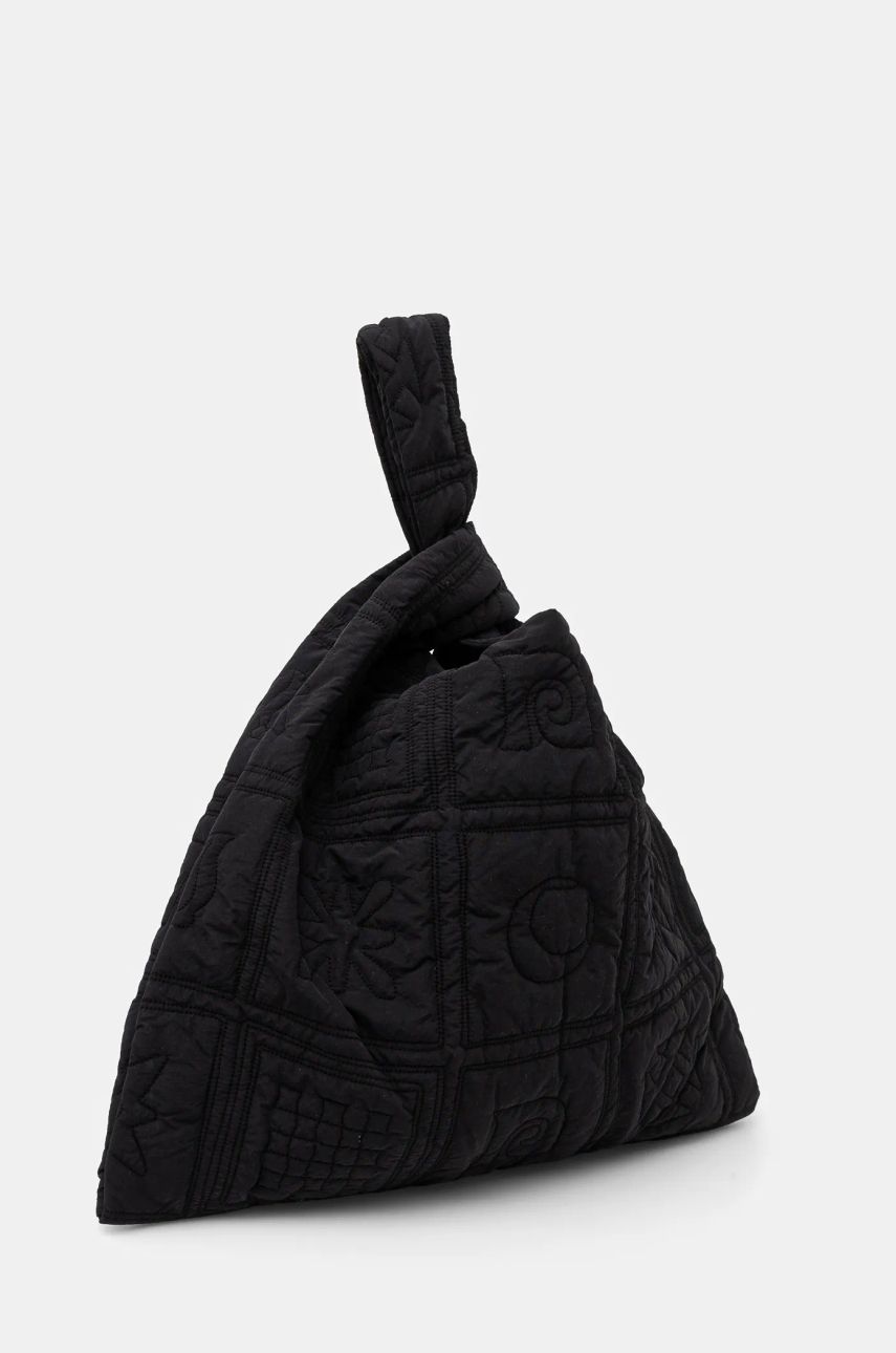 Tøj Nanushka Black Jen Large Pouch Sort | NW24FWBT11351, 1