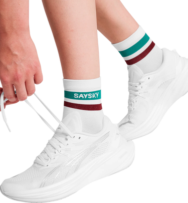 Sokker Saysky Saysky Logo Combat Quarter Socks Hvid | ouaso403c101-ouaso403c101, 0