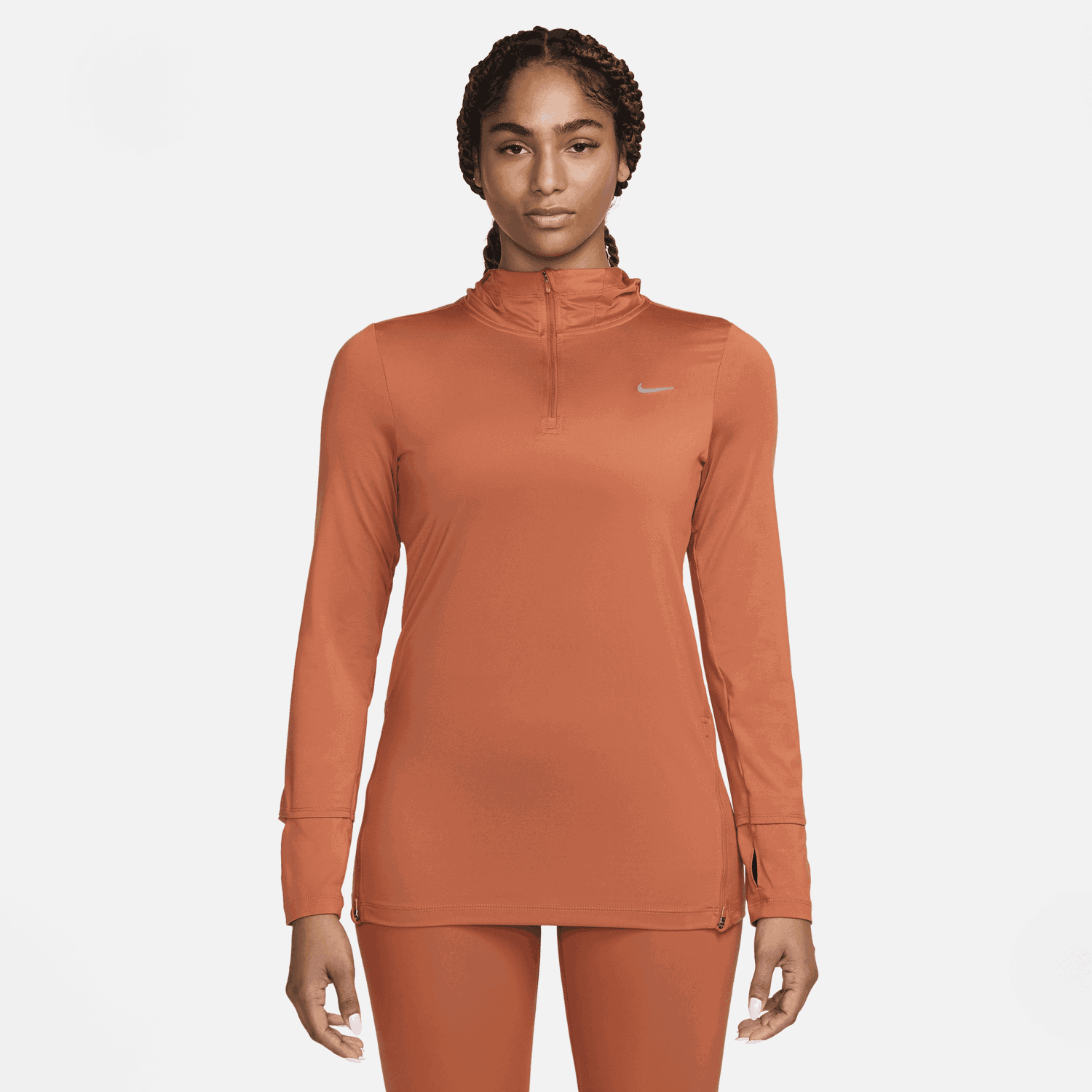 Jakke Nike Dri-FIT Swift Element UV Orange | FB5313-825, 0