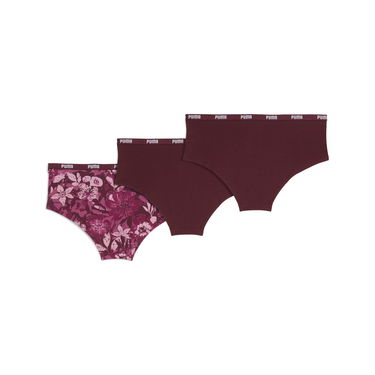 Trusser Puma Women's Hipster PUMA 3-Pack Bourgogne | 947302_01, 1