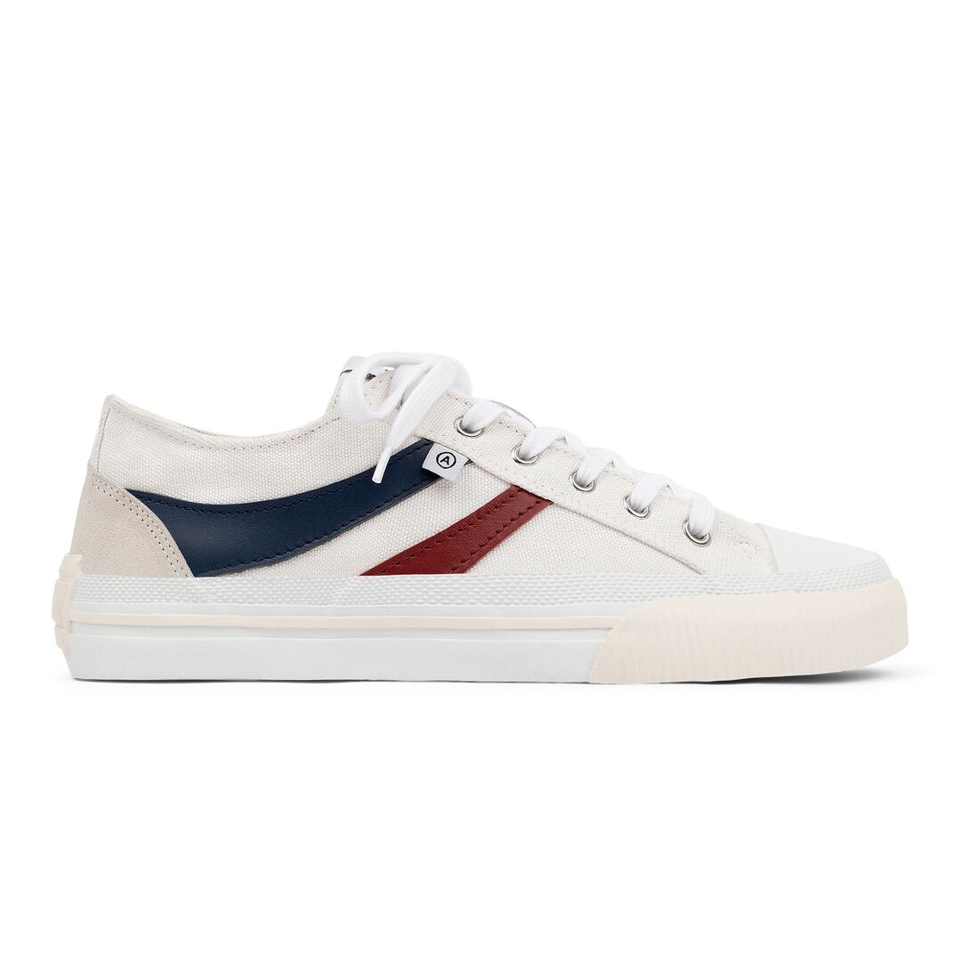 Sneakers og sko AXEL ARIGATO Midnight Low Stripe Hvid | 38002, 0