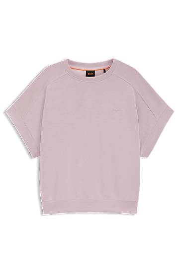 Sweater BOSS Regular Fit T-Shirt with Logo Lyserød | 50543499