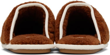 Sneakers og sko Valentino Valentino Garavani Ta Chambre Wool Slippers Brun | 7Y2S0J88AWJ, 1