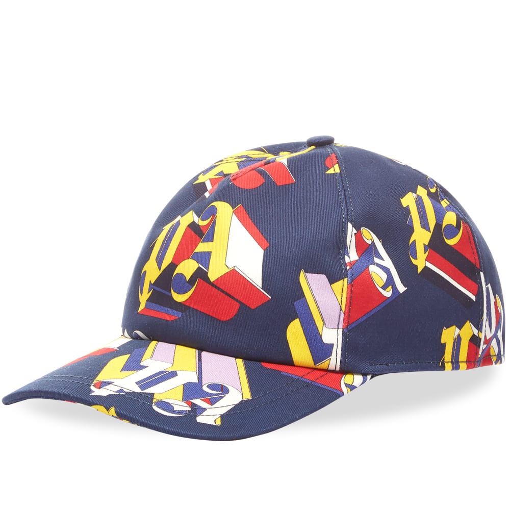 Kasket Palm Angels 3D Logo Cap Flerfarvet | PMLB060S22FAB0011025, 0