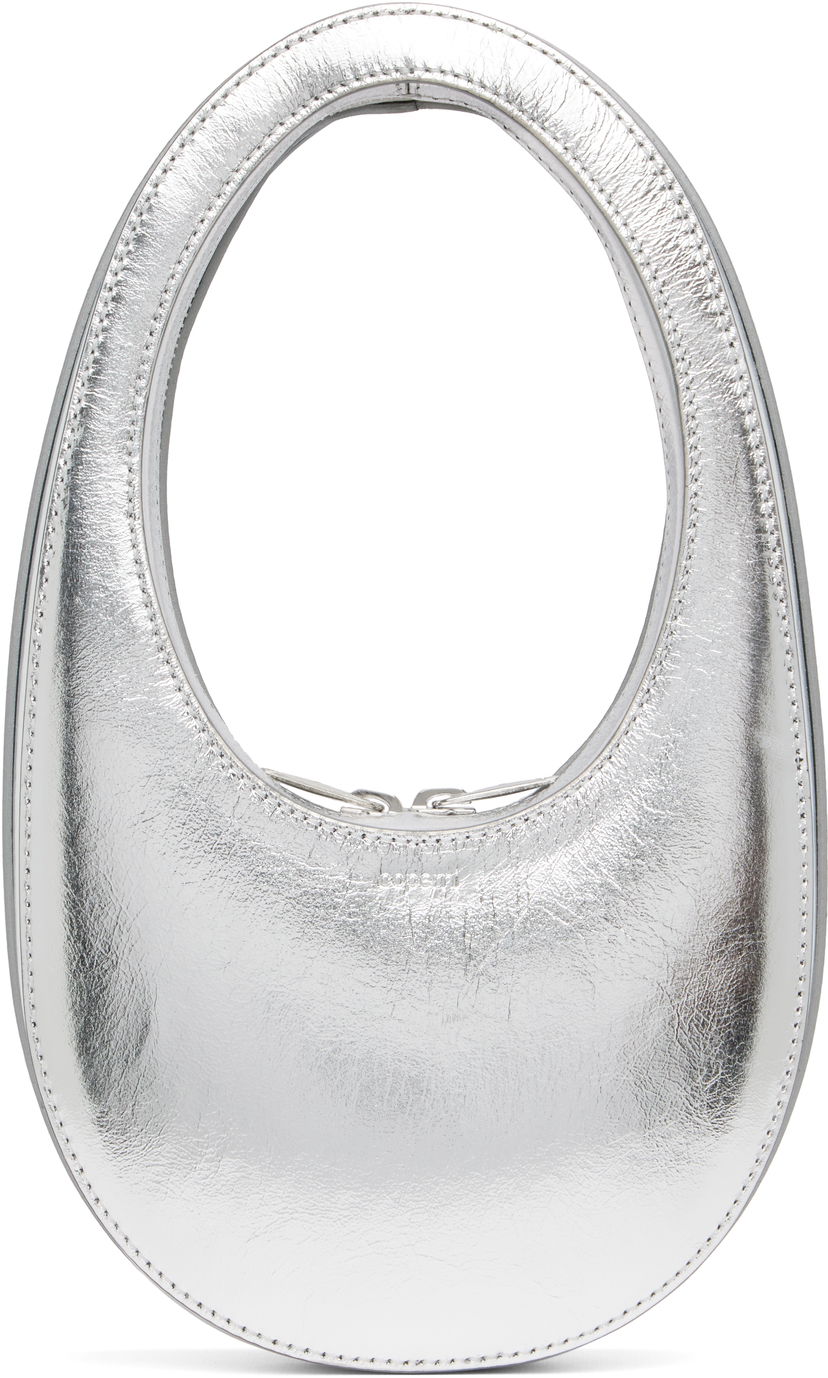 Håndtaske Coperni Coperni Mini Swipe Bag Metalisk | COPBA117F6051