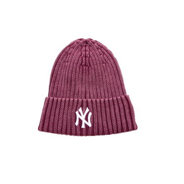 Beanie New Era MLB Mini Logo Cuff Beanie NY Yankees Bourgogne | 60691187, 0