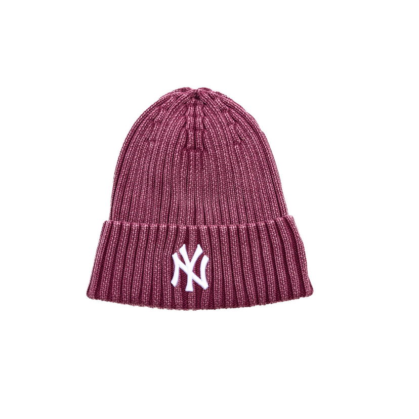 Beanie New Era MLB Mini Logo Cuff Beanie NY Yankees Bourgogne | 60691187