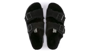 Sneakers og sko Birkenstock Arizona Shearling Black Narrow Fit Sort | 752663, 5