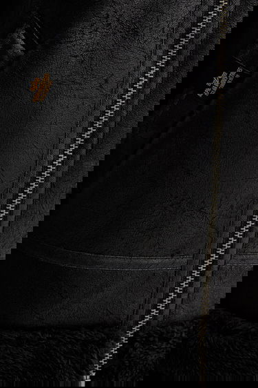 Jakke Alpha Industries Alpha Industries B-3 Shearling Jacket Sort | 143106.515, 4