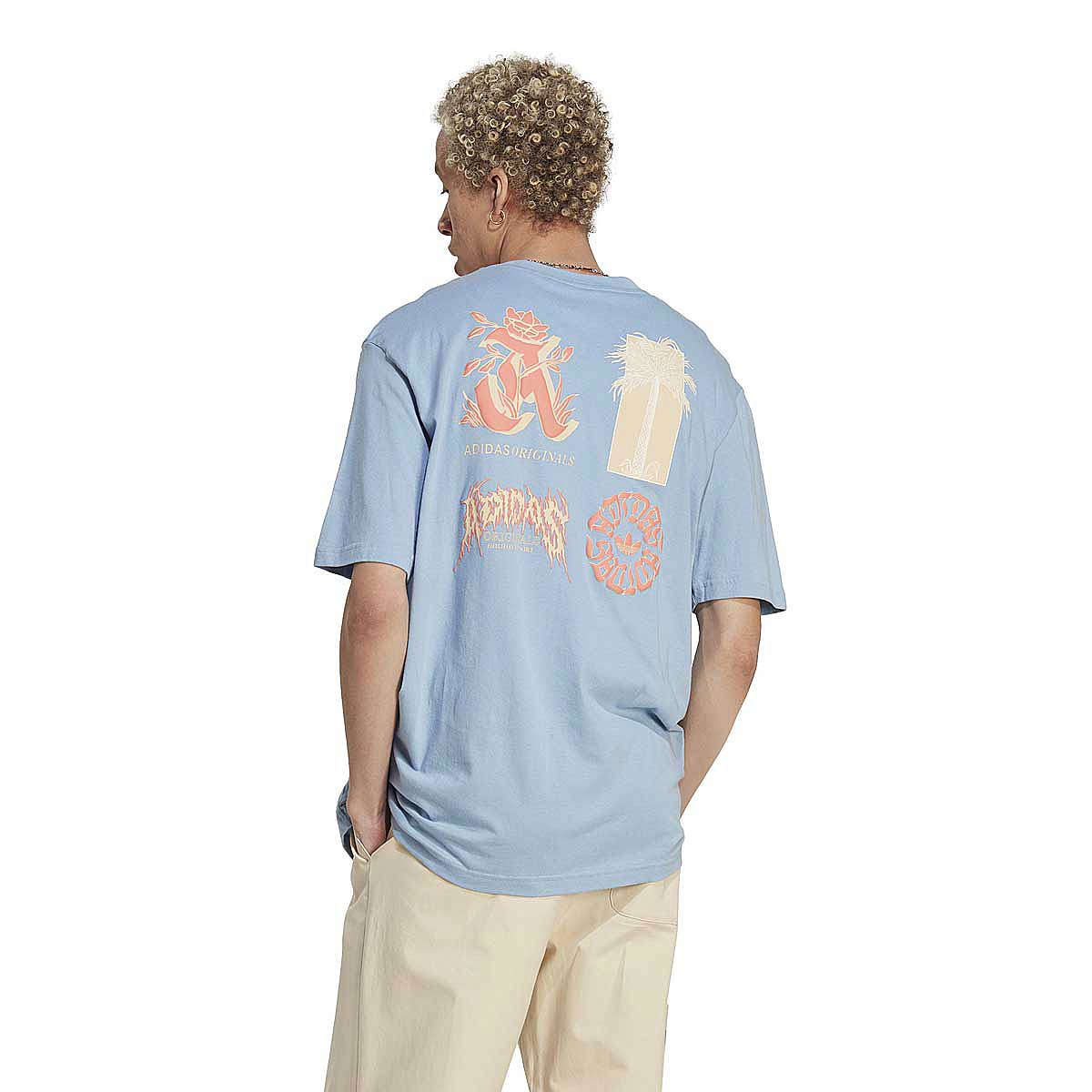 T-shirt adidas Originals Graphic Glide Tee Blå | IC5750, 1