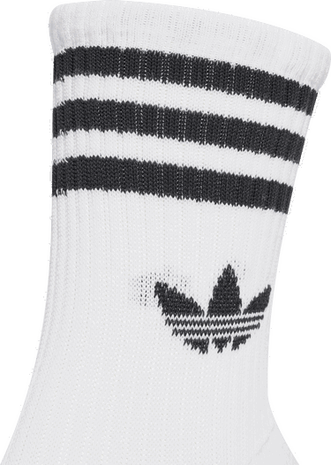 Sokker adidas Performance 3-Stripes Crew Socks - 6 Pairs Hvid | JV7410, 3