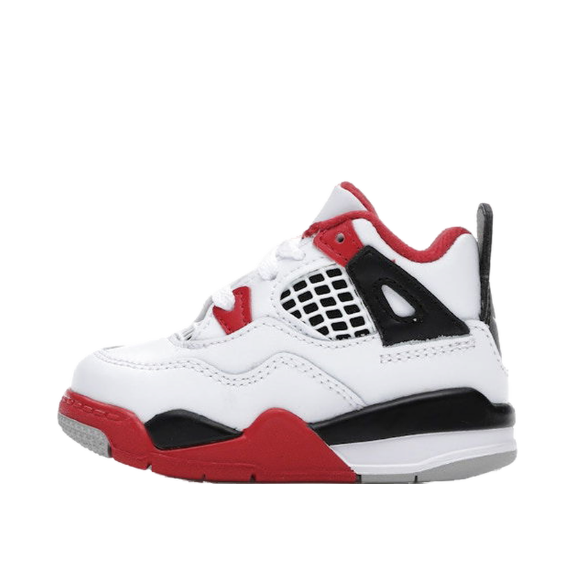 Sneakers og sko Jordan Jordan 4 Retro Fire Red (2020) Hvid | BQ7670-160